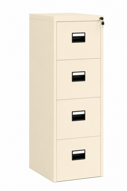 ארון תיקיות 4 מגירות מתכת
